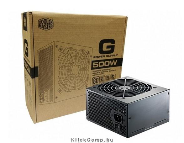 G500 500W PFC 12 cm ventillátorral dobozos tápegység fotó, illusztráció : RS500-ACAAB1-EU