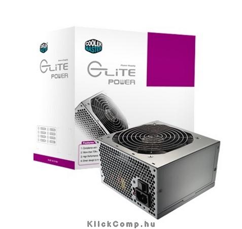Cooler Master Elite Power 500W 12 cm ventillátorral dobozos tápegység fotó, illusztráció : RS500-PSAPJ3-IT