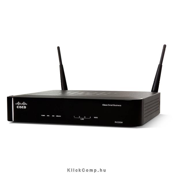 WiFi Firewall Cisco RV 220W Wireless N Network Security fotó, illusztráció : RV220W-E-K9-G5