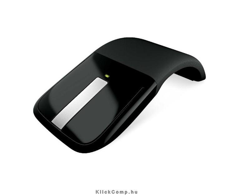 Vezetéknélküli egér Microsoft ARC Touch fekete fotó, illusztráció : RVF-00056