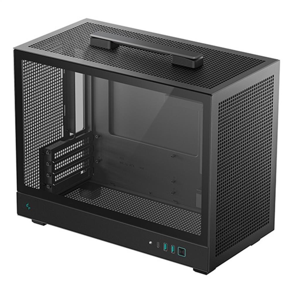 Számítógépház mATX DeepCool Micro fekete fotó, illusztráció : R-CH160-BKNGM0-G