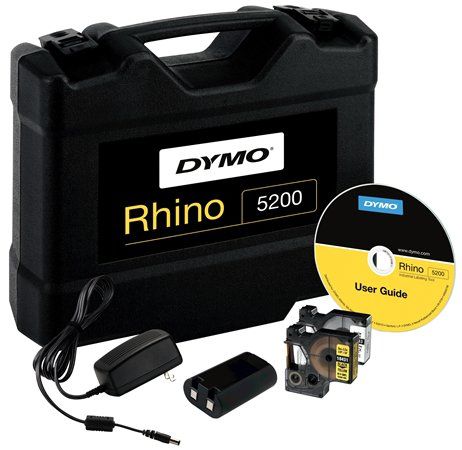Elektromos feliratozógép,  Rhino 5200  készlet táskában fotó, illusztráció : S0841430
