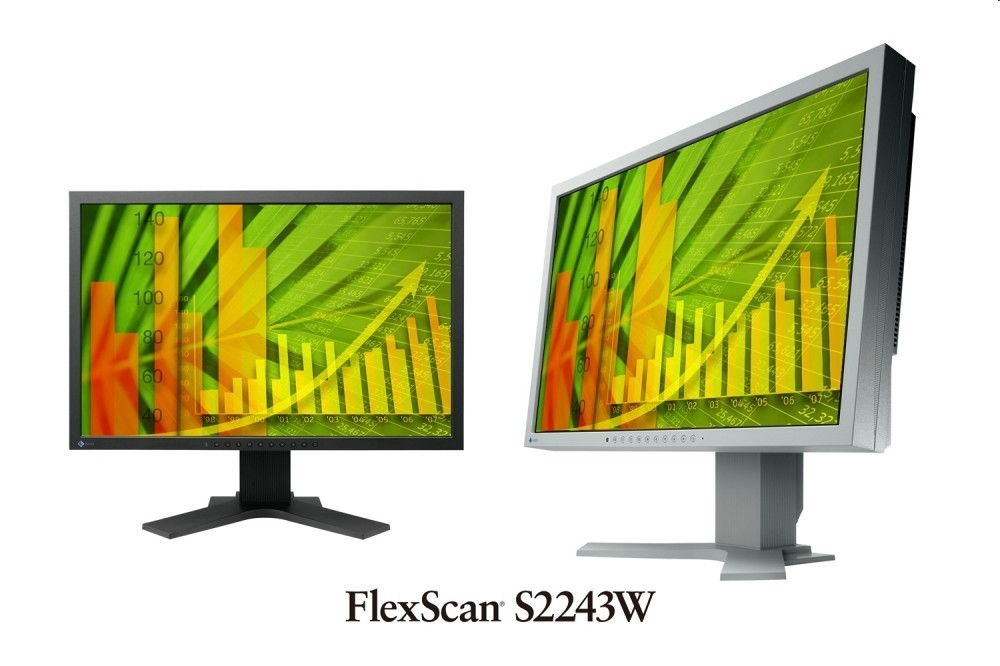 Monitor WUXGA, 1920x1200, Széles Gamut, 1200:1 kontraszt, 350 cd/m fotó, illusztráció : S2243WH-BK