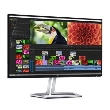 Monitor 23.8  1920x1080 FHD IPS glossy VGA HDMI Black DELL S-series S2418HN fotó, illusztráció : S2418HN-11