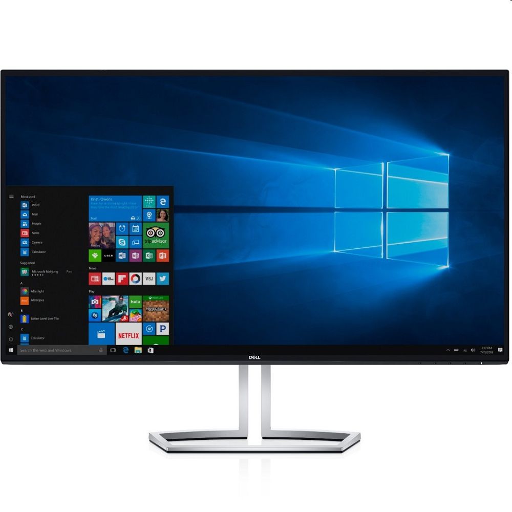 Monitor 27  1920x1080 FHD IPS glossy VGA HDMI Black DELL S-series S2718HN fotó, illusztráció : S2718HN-11