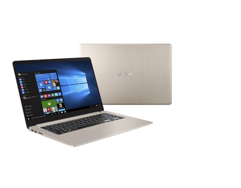 ASUS laptop 15,6  FHD i3-7000U 4GB 1TB MX150-2GB arany ASUS VivoBook fotó, illusztráció : S510UN-BQ246