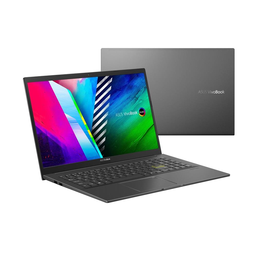 Asus VivoBook laptop 15,6  FHD i7-1165G7 16GB 512GB UHD NOOS fekete Asus VivoBo fotó, illusztráció : S513EA-L12331