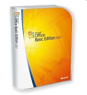 OEM Office 2007 Basic UK 1pk V2 w/OfcPro2007Trial MLK fotó, illusztráció : S55-02515