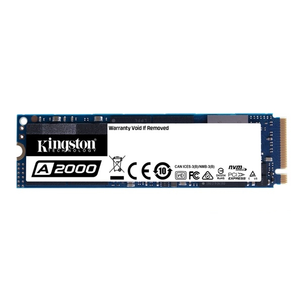 1TB SSD M.2 Kingston A2000 fotó, illusztráció : SA2000M8_1000G