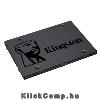 240GB SSD SATA3 2.5" KINGSTON A400 Solid State Disk SA400S37_240G Technikai adatok