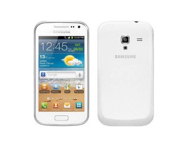 GT-i8160 Galaxy ACE2 White mobiltelefon fotó, illusztráció : SAMSUNG51226