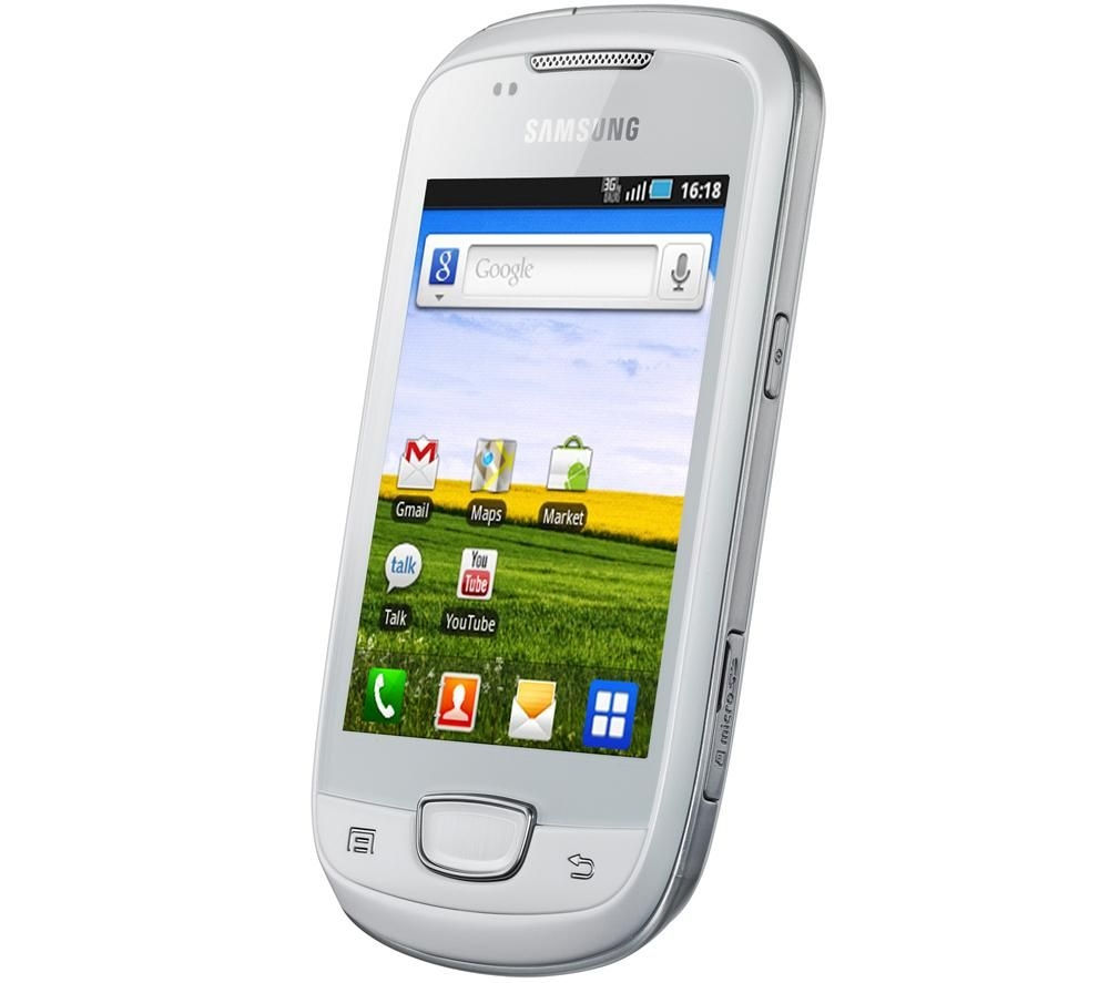 GT-S5570i Galaxy Mini Chic White mobiltelefon fotó, illusztráció : SAMSUNG53390