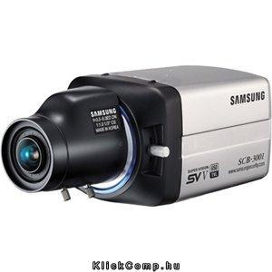 Samsung SCB-3001 Analóg Box beltéri kamera 650/700TVL, 0.3/0.01 lux, DayandNigh fotó, illusztráció : SCB-3001P