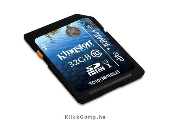 SDHC 32GB Class10 UHS-I Elite fotó, illusztráció : SD10G3_32GB
