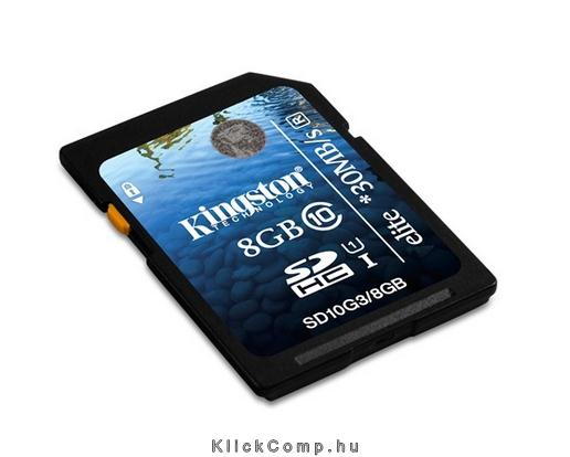 SDXC 8GB Class10 UHS-I Elite fotó, illusztráció : SD10G3_8GB