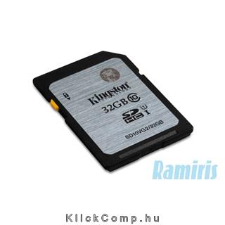 Memória-kártya 32GB SD SDHC Class 10 UHS-I Kingston SD10VG2/32GB fotó, illusztráció : SD10VG2_32GB