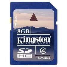 8GB SD SDHC Class 4 SD4/8GB memória kártya fotó, illusztráció : SD4_8GB