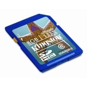 Memóriakártya SDHC 8GB CLASS 6 Ultimate 133x gar. fotó, illusztráció : SD6_8GB-U