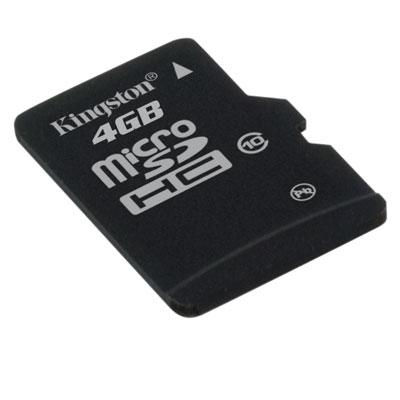 4GB SD micro SDHC Class 10 SDC10/4GBSP memória kártya fotó, illusztráció : SDC10_4GBSP