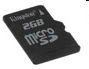 8GB SD micro SDHC Class 4 SDC4/8GB memória kártya adapterrel fotó, illusztráció : SDC4_8GB