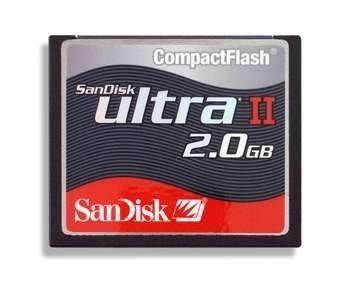 SanDisk Ultra II CF 2048 MB 10 év garancia fotó, illusztráció : SDCFH-002G-E12