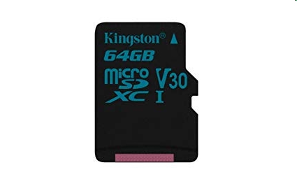 Memória-kártya 64GB SD micro (SDXC Class 10  UHS-I U3) Kingston Canvas Go SDCG2 fotó, illusztráció : SDCG2_64GBSP