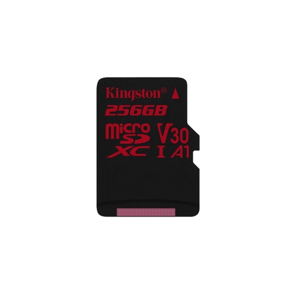 Memória-kártya 256GB SD micro SDXC Class 10 UHS-I U3 Kingston Canvas React (SDC fotó, illusztráció : SDCR_256GBSP