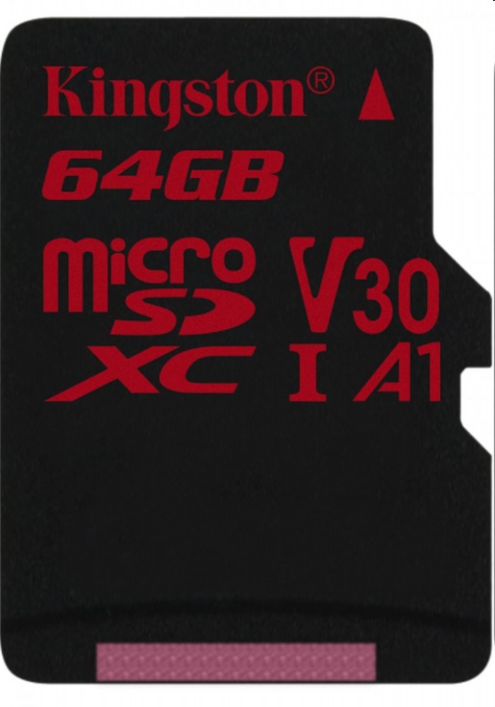 Memória-kártya 64GB SD micro (SDXC Class 10  UHS-I U3) Kingston Canvas React SD fotó, illusztráció : SDCR_64GBSP