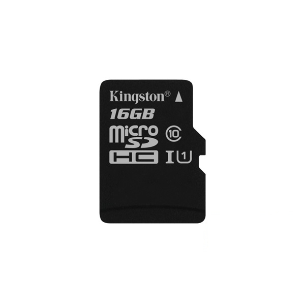 Memória-kártya 16GB SD micro SDHC Class 10  UHS-I Kingston Canvas Select 80R SD fotó, illusztráció : SDCS_16GBSP
