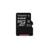 Memória-kártya 64GB SD micro Kingston Canvas Select 80R SDCS 64GBSP SDXC Class 10  UHS-I SDCS_64GBSP Technikai adatok