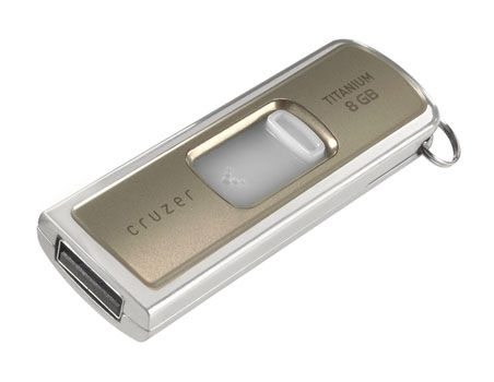 SanDisk Cruzer Titanium 8196 MB 2 év garancia fotó, illusztráció : SDCZ7-8192-E12