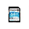 Memória-kártya 64GB SD (SDXC Class 10 UHS-I U3) Kingston Canvas Go Plus SDG3 64GB SDG3_64GB Technikai adatok