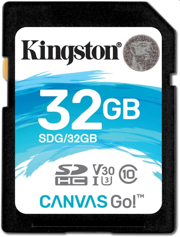 Memória-kártya 32GB SD (SDHC Class 10  UHS-I U3) Kingston Canvas Go SDG/32GB fotó, illusztráció : SDG_32GB