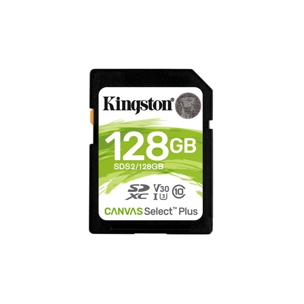 Memória-kártya 128GB microSDXC Class10 Kingston Canvas Select Plus fotó, illusztráció : SDS2_128GB