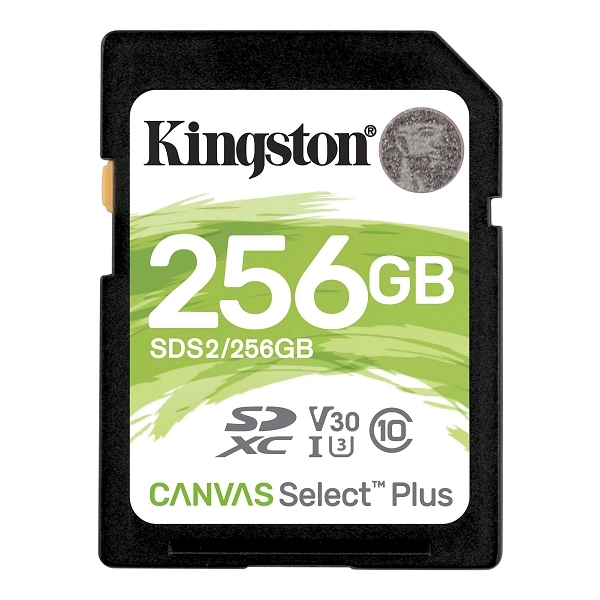 Memória-kártya 64GB SD SDXC Class 10 UHS-I U1 Kingston Canvas Select Plus fotó, illusztráció : SDS2_64GB
