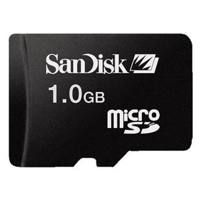 SanDisk microSD 1GB Card Only 5 év garancia fotó, illusztráció : SDSDQ-001G-E12M