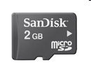 SanDisk microSD 2GB Card Only 5 év garancia fotó, illusztráció : SDSDQ-002G-E12M