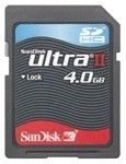 SanDisk Ultra II SD 4096 MB w/reader 10 év garancia fotó, illusztráció : SDSDRH-004G-E12