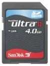 Akció 2008.08.17-ig  SanDisk Ultra II SD 4GB w/Reader 15MB/s 10 év garancia