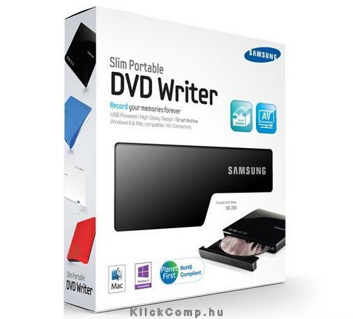 külső DVD-RW, FEHÉR fotó, illusztráció : SE208DB-TSWS