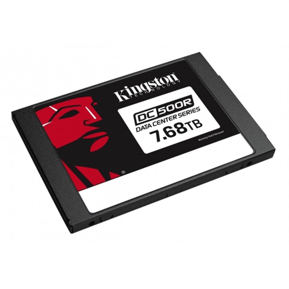 Kingston Data Center SSD DC500R 7.68TB SATA Up to 555MB s Read, 520MB s Write 0 fotó, illusztráció : SEDC500R_7680G