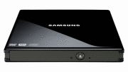 SLIM KÜLSŐ DVD-író, DUAL LAYER, USB2.0, fekete fotó, illusztráció : SES084C-RSBN