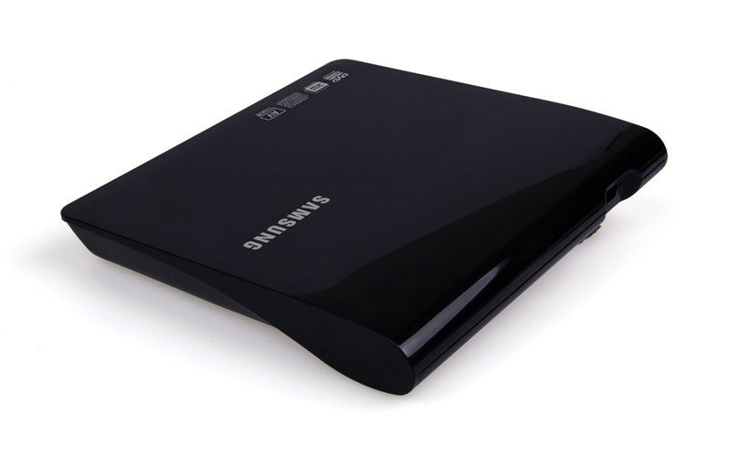 Samsung  Slim külső USB DVD író fekete +NERO (2 év gar) - Már nem forgalmazott fotó, illusztráció : SE-208DB-TSBS