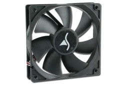 Cooler 8cm Lownoise 21dB; 43,2 m3/h; 3pin csatlakozó; ház hűtésre fotó, illusztráció : SHARKOON-40449510055