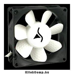 Cooler 8cm Silent Eagle 2000 17,8dB; 38,5 m3/h; 2000rpm; 3pin+4pin csatlakozó; fotó, illusztráció : SHARK-4044951005314
