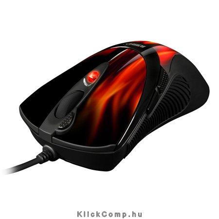 Egér Gamer FireGlider Lézer érzékelő; 600-3600DPI; súlyozható max19,5g; Saját m fotó, illusztráció : SHARK-4044951008599