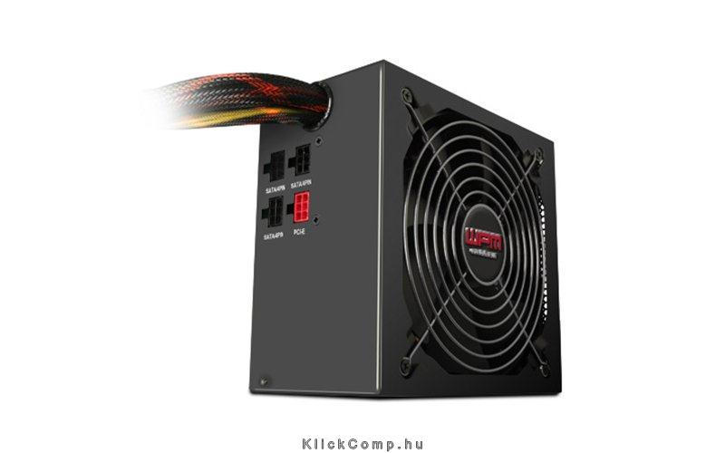 Tápegység 400W WPM Series 80Plus; 14cm ventilátor; Moduláris; Aktív PFC fotó, illusztráció : SHARK-4044951011988