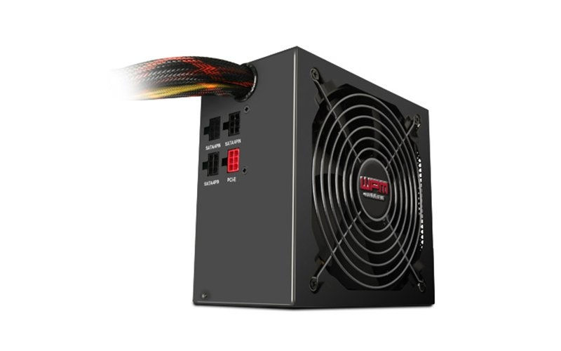 Tápegység 500W WPM Series 80Plus; 14cm ventilátor; Moduláris; Aktív PFC fotó, illusztráció : SHARK-4044951011995