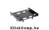 Beépítő Keret 5.25" BayExtension Black 4x 2.5", vagy 1x 3.5" és 2x 2.5" Laptop HDD SSD számára; 5,25" helyre SHARK-4044951013319 Technikai adatok