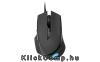 Gamer Egér USB Sharkoon Force optikai 600-1600DPI PAN 3509 chip fekete